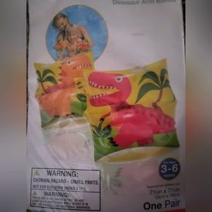 New Intex dinosaur arm bands